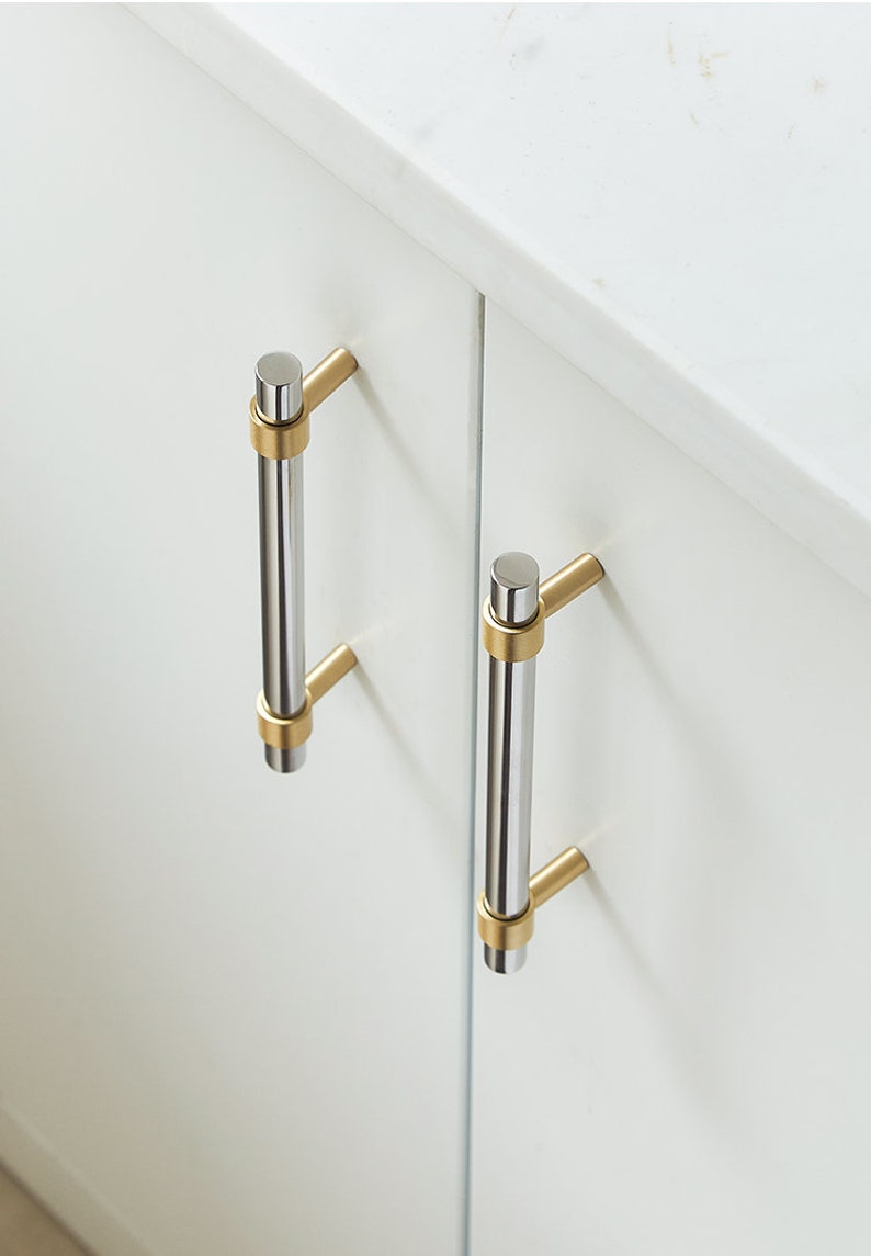 Modern Simple Knobsreplacement Handleszinc Alloy Etsy