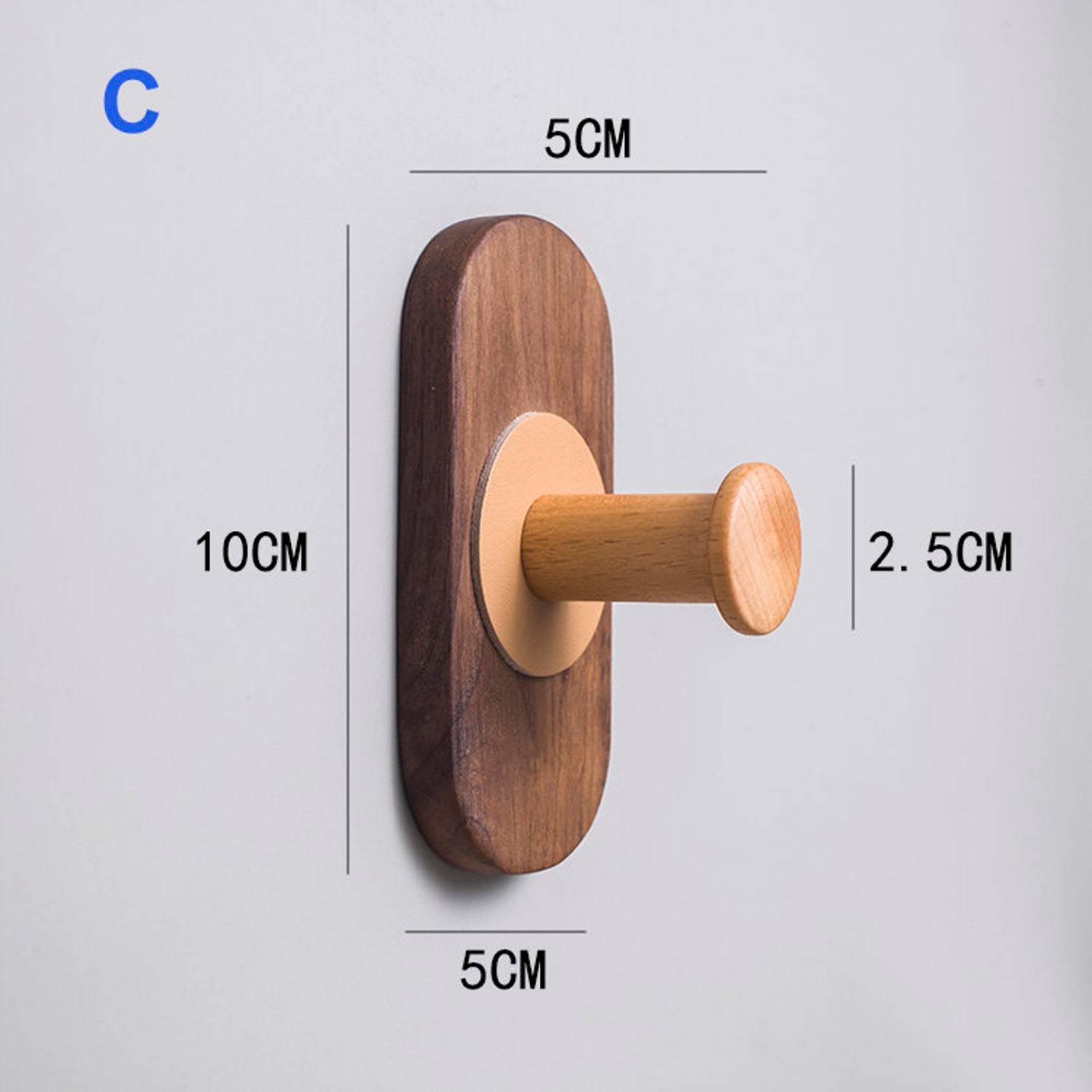 Wood Wall Hanging Bag Hook Modern Wall Hooks Decorative - Etsy