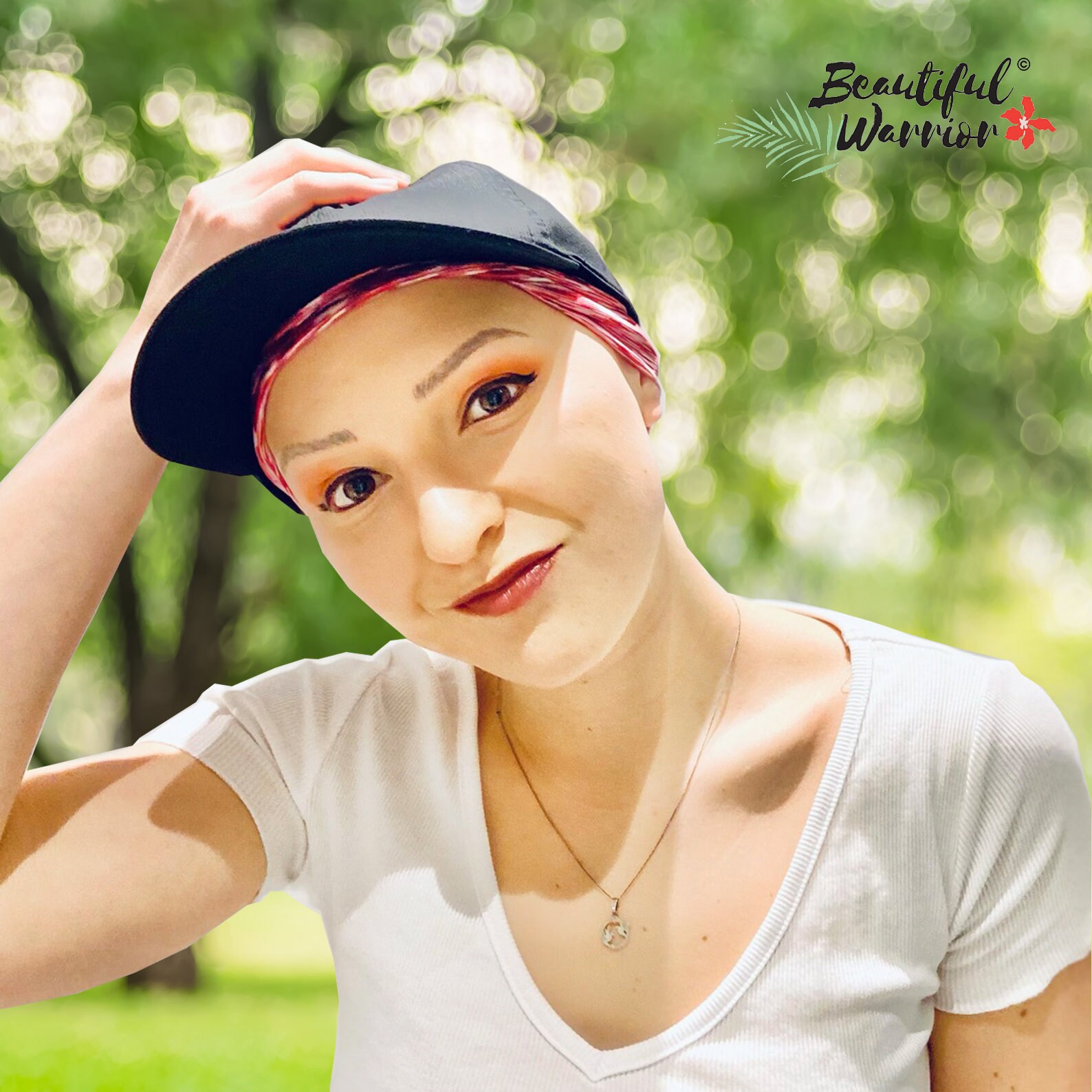 Hair Loss/ Alopecia Hat/ Chemo Fitness 