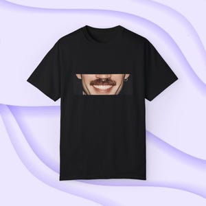 Dom Dolla Moustache Shirt, Crop Top, Rave, Festival, Konzert, House Music, EDM, Rave Outfit, Rave Geschenk