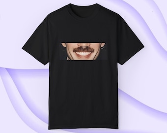 Dom Dolla Shirt, Mustache Graphic Tee, Festival Rave Shirt