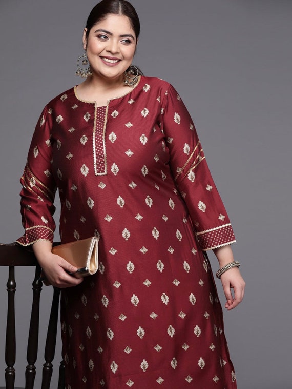 Share more than 175 plus size ethnic dresses latest