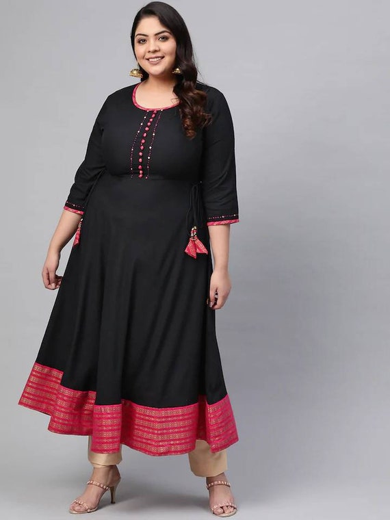 Buy online Women's A-line Kurta from Kurta Kurtis for Women by Bahuranga  Culture for ₹1239 at 59% off | 2024 Limeroad.com