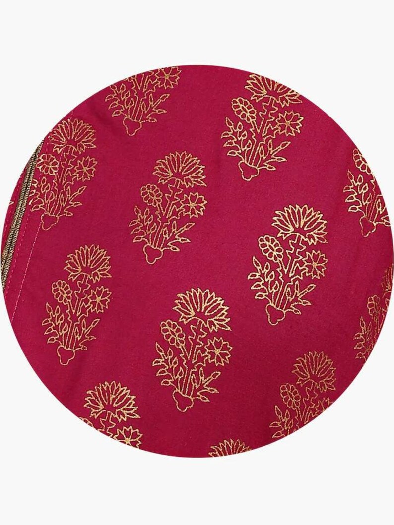 Indian Dress Anarkali Kurta For Women Ethnic Wear Pure Cotton Pink Printed Tiered Anarkali Kurti Gotta Patti Anarkali Kurtis Women