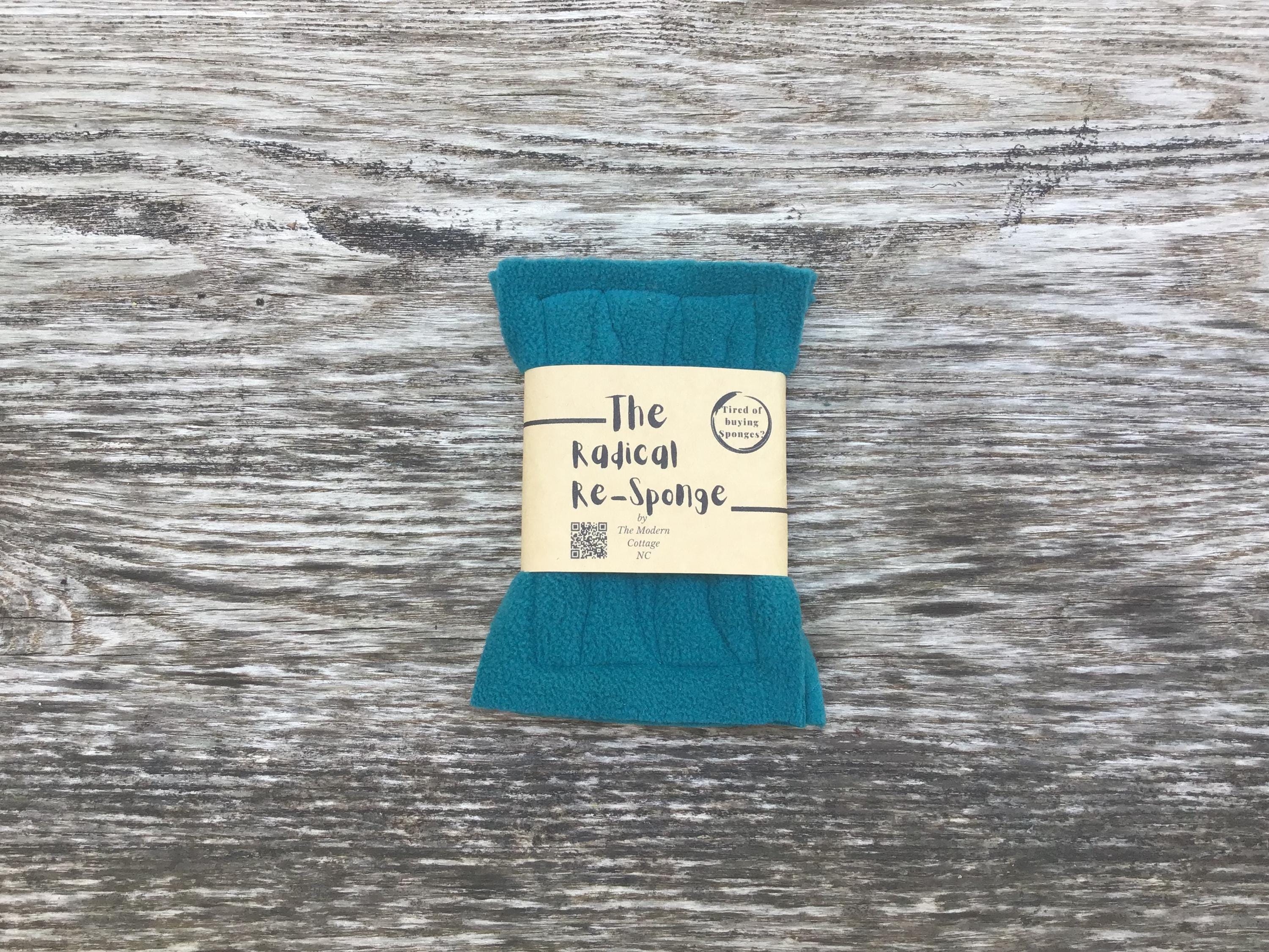 Re Sponge The “radical Responge” ~ Quilted Dish Sponge ~ Soft ~ Handmade Cotton ...