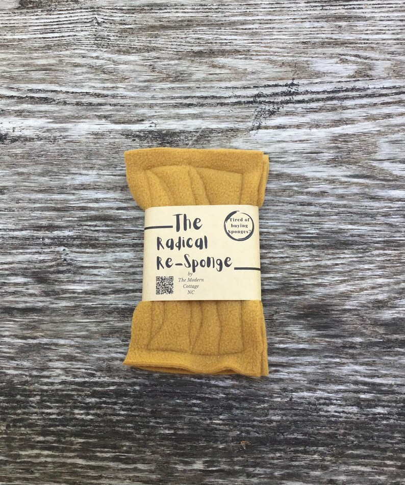 Re Sponge The “radical Responge” ~ Quilted Dish Sponge ~ Soft ~ Handmade Cotton ...