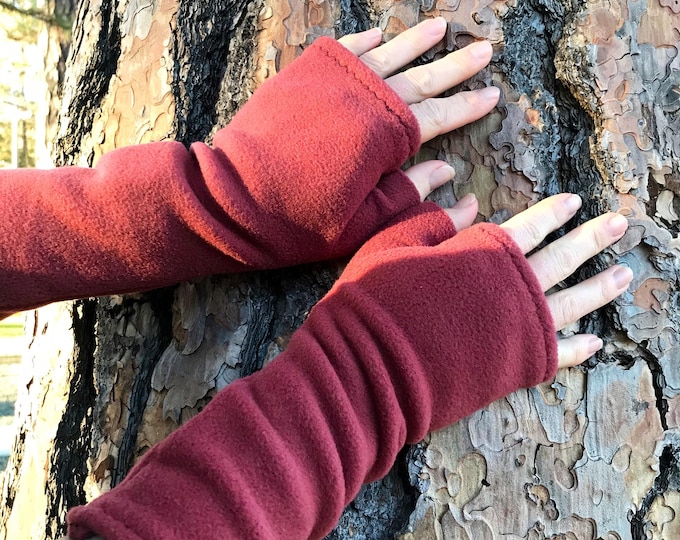 The “FALL READY ”sale ~The “Ultimate” Handwarmers ~ Fingerless Gloves ~Fleece ~  Outdoors ~ Minimalist ~ Office ~ Fall ~ GiftsUnder20