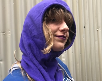 The “Ultimate” Balaclava ~ Fleece Hood ~ Snood ~ Hooded Scarf ~ Neckwarmer ~ Warm ~ Hat ~ Fleece ~ Spring ~ Hood ~ Practical ~ Unisex