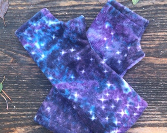 TheUltimateHandwarmer~Galaxy~FingerlessGloves~Handwarmers~Lightweight~Warm~Typing~Casual~Work~Fun~Stars~Spring~Unisex~AllSizes