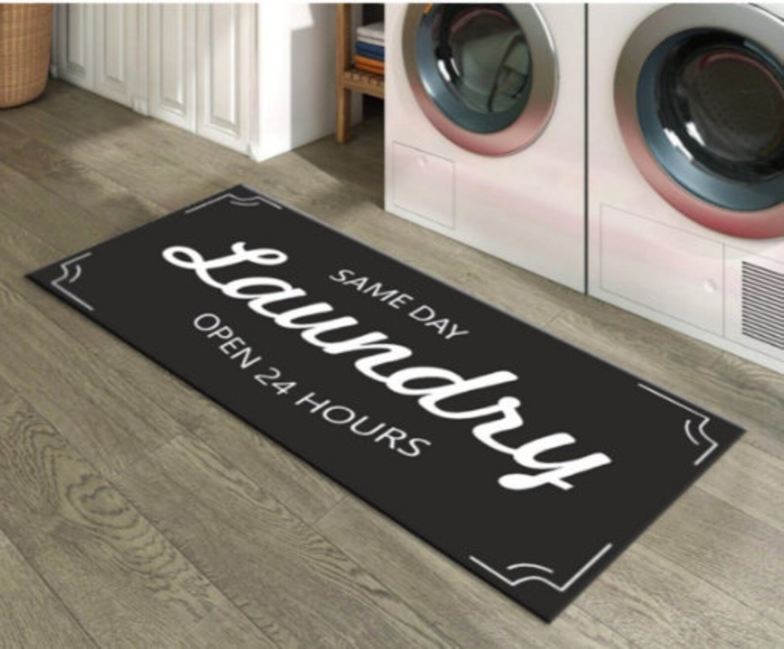 Non Slip Machine Washable Bathroom Rug Mat Decorative | Etsy