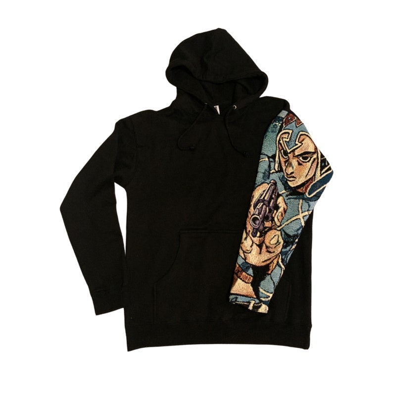 Custom Anime Tapestry Hoodie Anime Sleeve Anime Merch Etsy Ireland