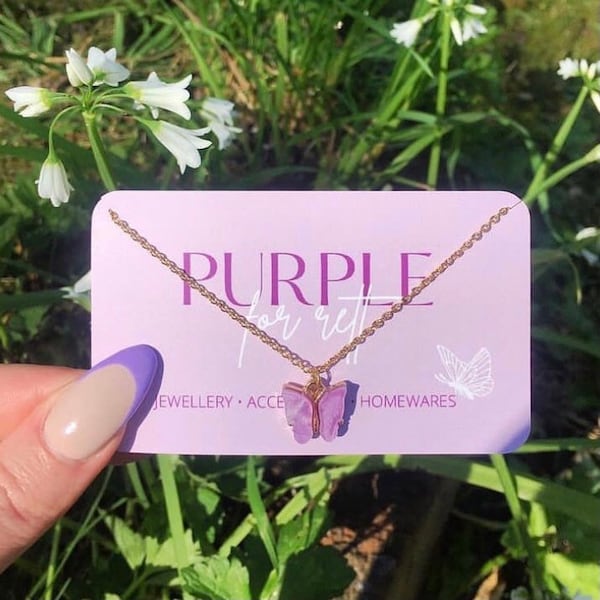 Butterfly Necklace Etsy Australia