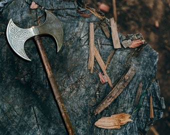 Double Bit Axe Etsy