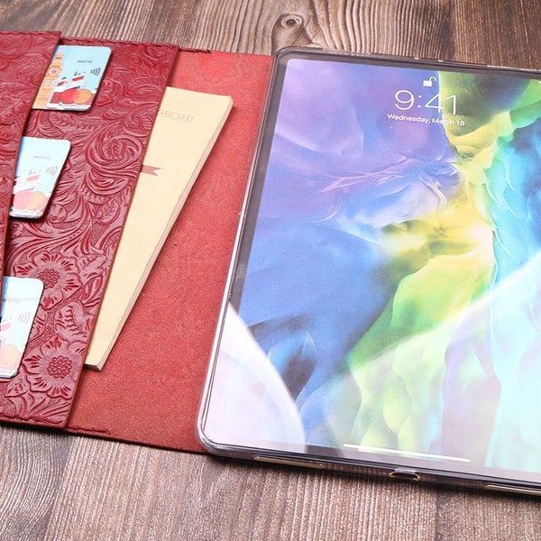 Galaxy Tab A8 Leather Case Etsy