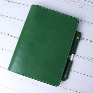 Capa ONYX Boox Tab X C Note Air 4 C Organizador Fólio Feito à Mão Capa de Couro Genuíno Verde BOOX Go 7 BOOX Palma 2 Capa com Bandeja para Caneta 8ICGBX