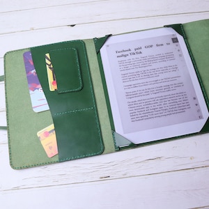 Multifunctional Genuine Leather case with Handle and Front Pocket for Supernote Manta A5X2 A6X2 Nomad&Supernote A5X A6X green Leather 8IARSN