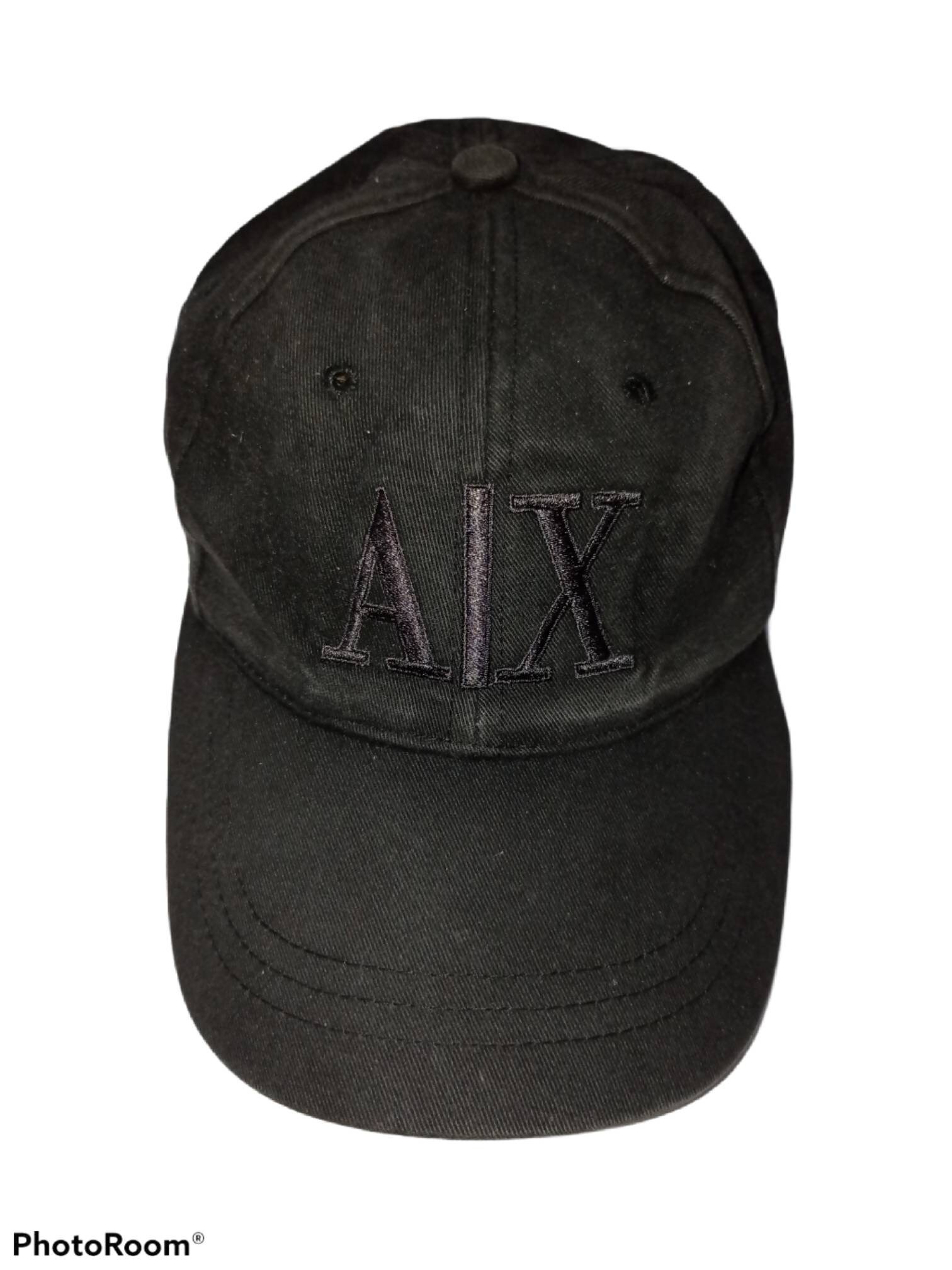 armani exchange black hat