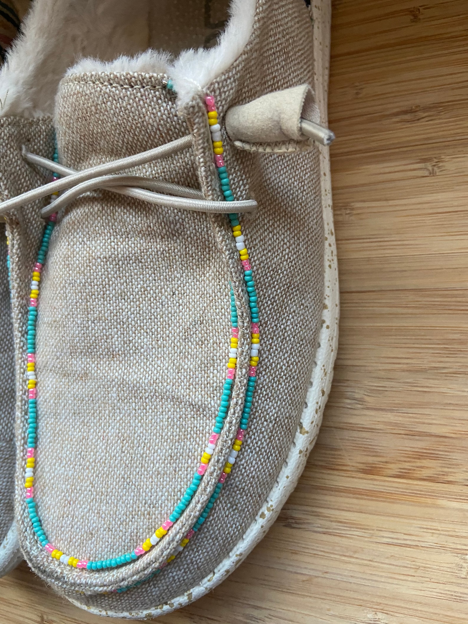 Custom Beaded Hey Dudes Etsy