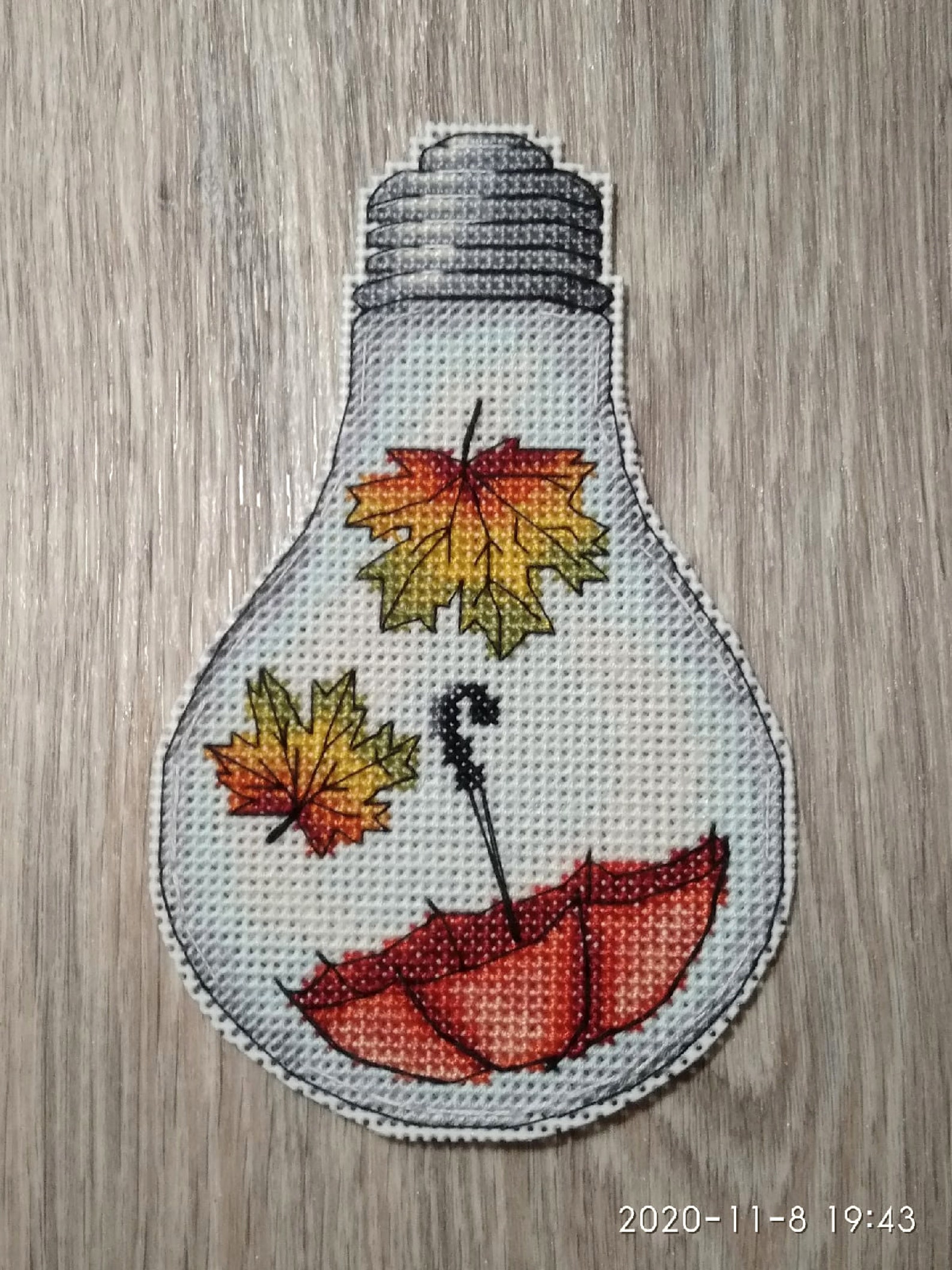 Lamp Cross Stitch Pattern PDF Instant Download Bulb Cross Etsy