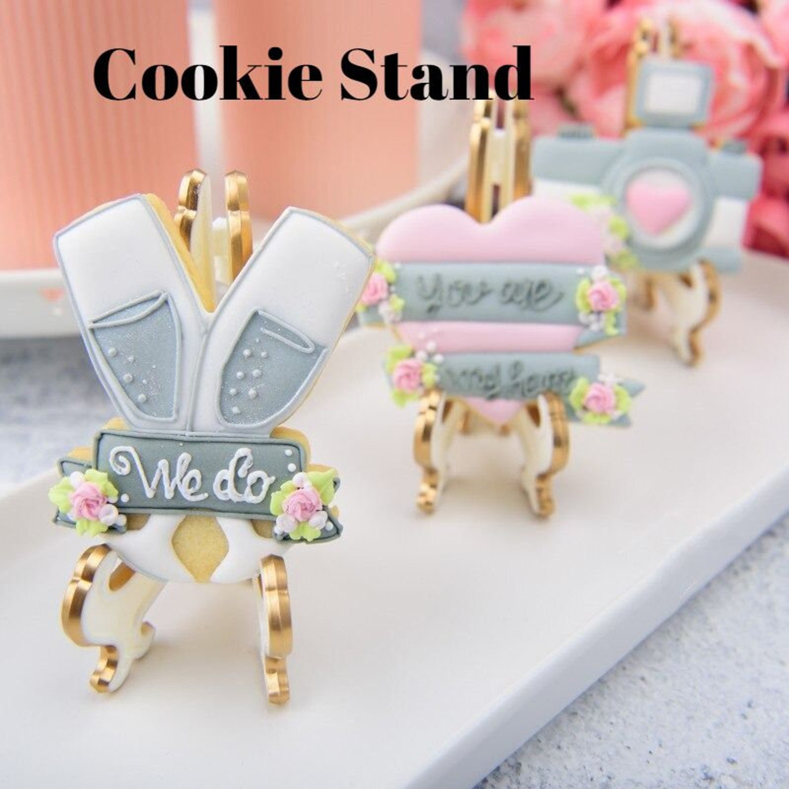 Elegant Cookie Stand Display Stand for Cookies / Party Etsy