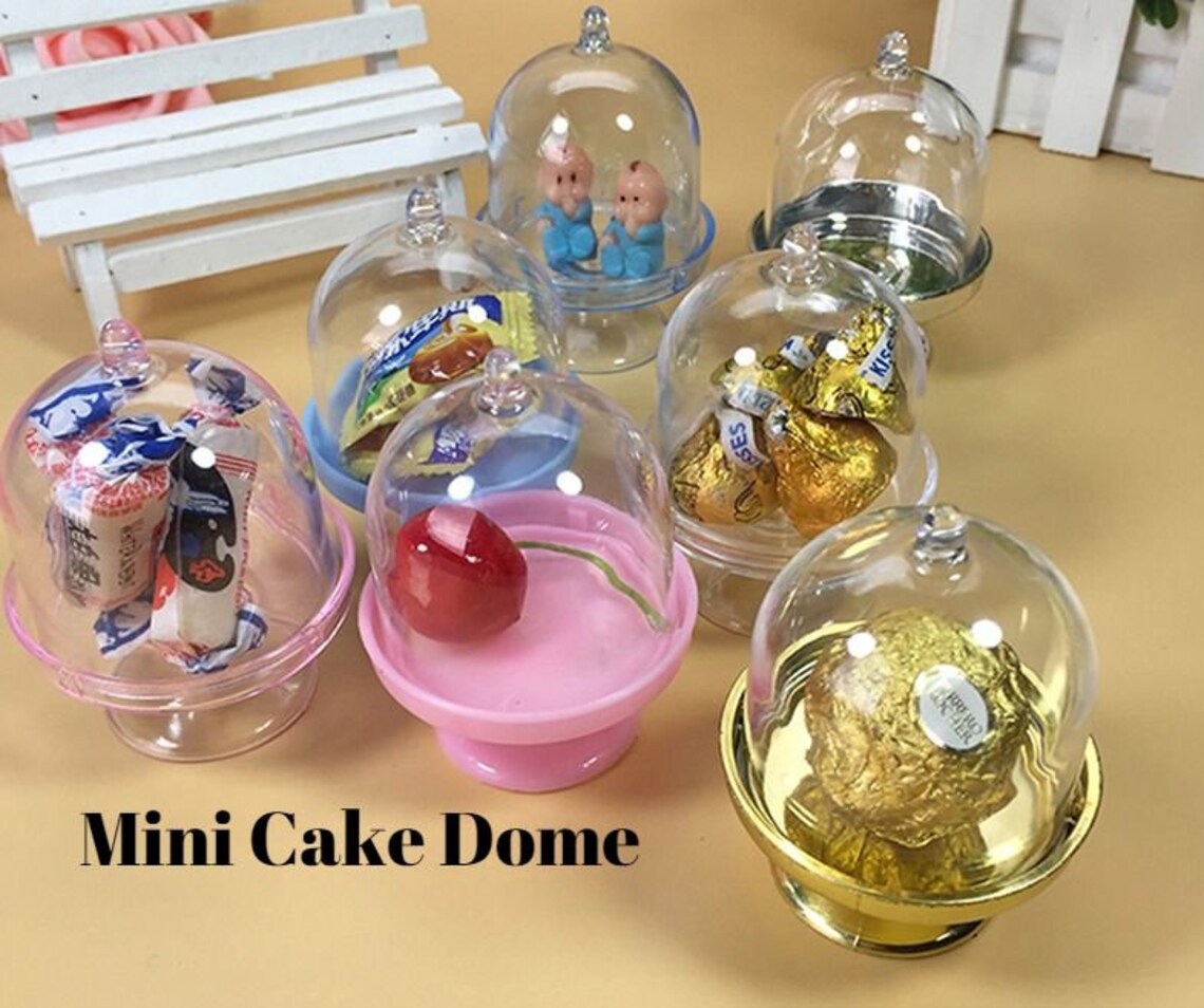 Mini Cake Domes 10pcs Creative Display Holder / Mini Dessert Etsy