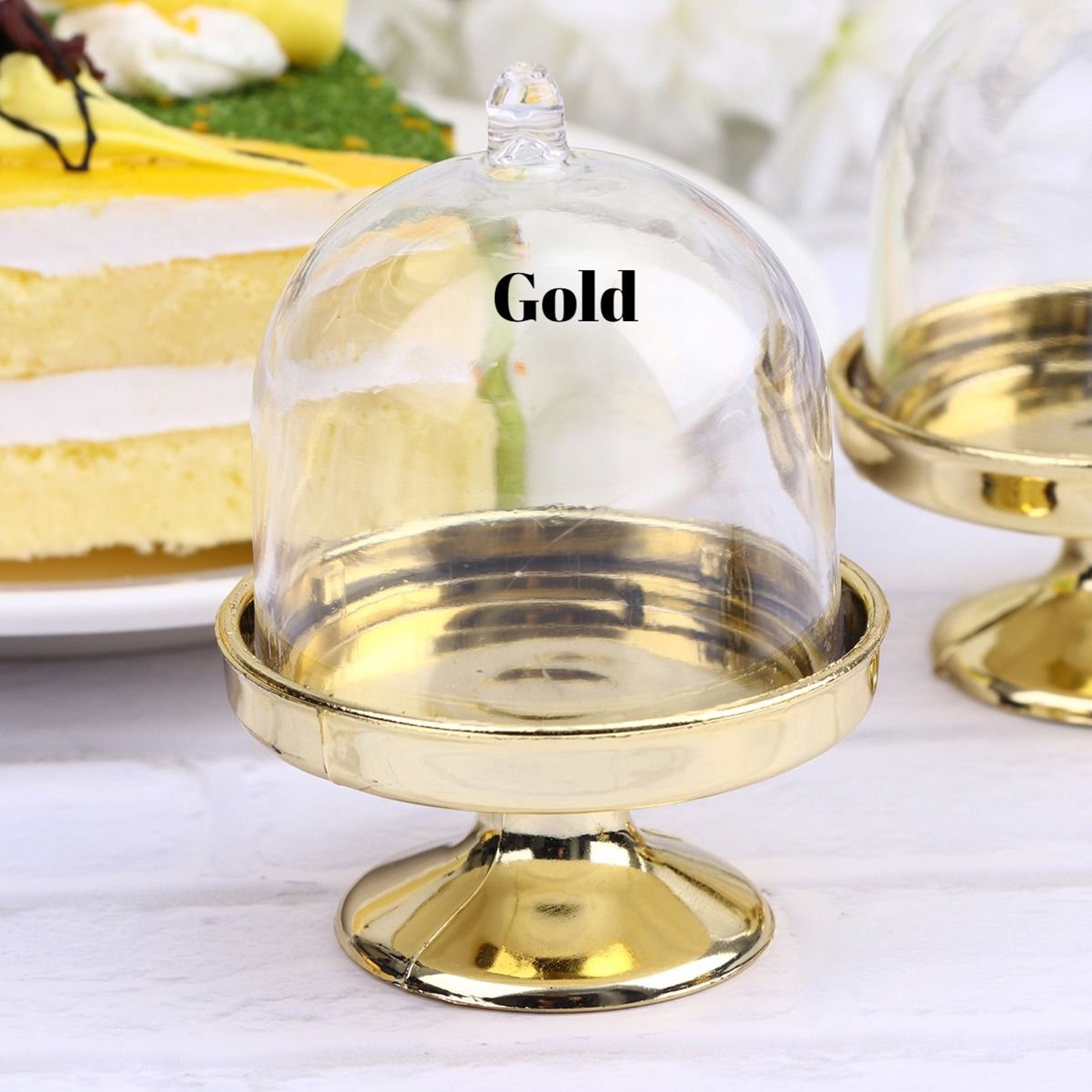 Mini Cake Domes 10pcs Creative Display Holder / Mini Dessert Etsy