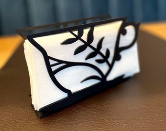 Metal Napkin Holder | Napkin holder for Kitchen | Napkin Holder for Dining Tables | Stylish Modern Unique | Original Napkin Holder