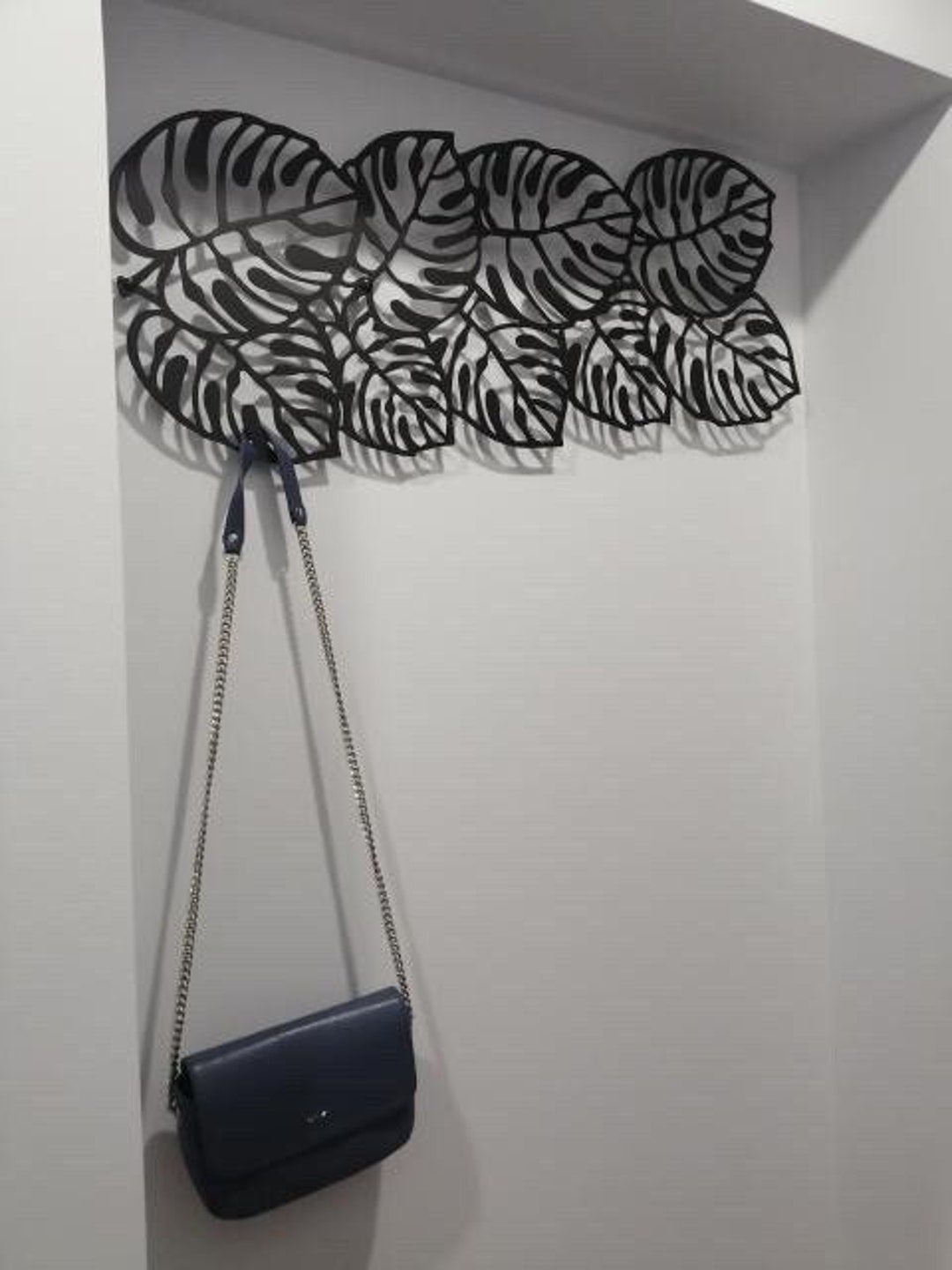 Large Monstera Entryway Wall Decor,coat Hanger Wall ,entryway Wall Coat