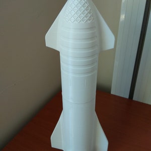 Vaisseau spatial STARSHIP | Modèle en plastique | fusée | SpaceX - France | Vaisseau spatial | Impression 3D
