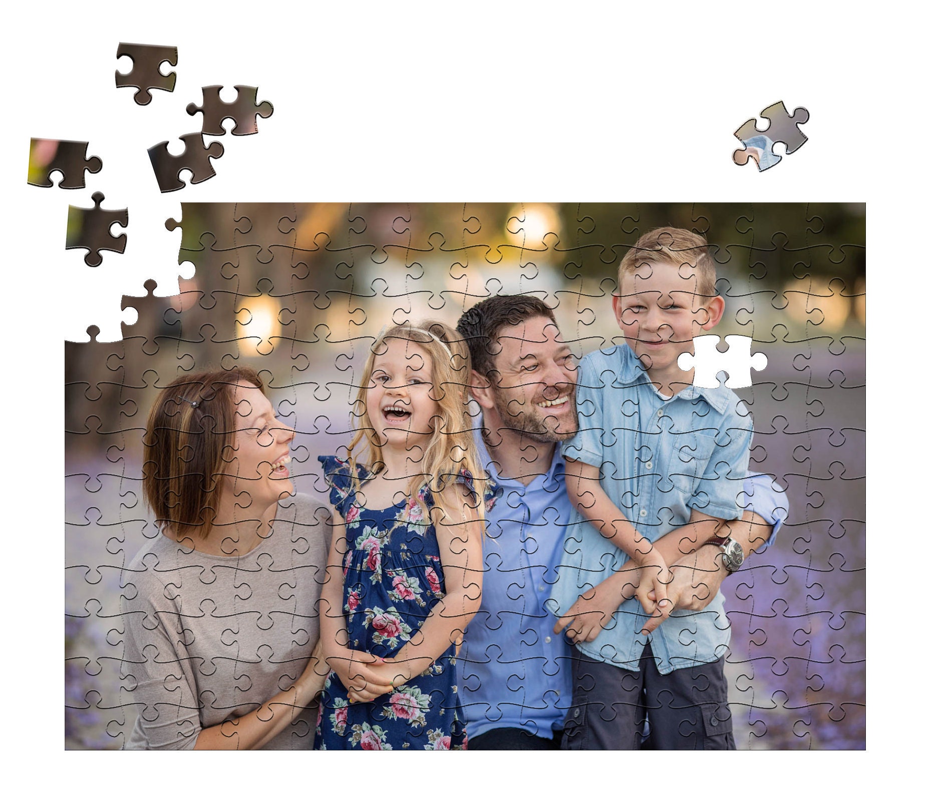 Rompecabezas de fotos personalizado para rompecabezas de Etsy