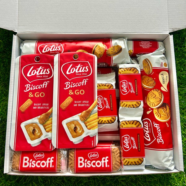Lotus Biscoff Gift Box.Great gift for any occasion.