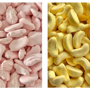 Shrimps and Bananas.Pick n Mix Sweets.