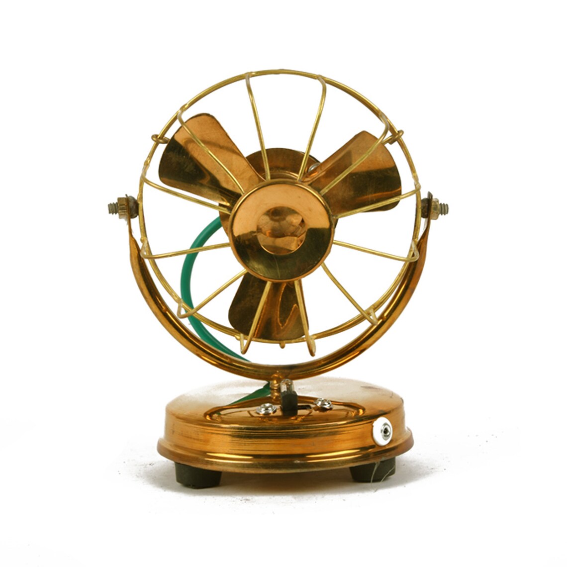 Table Fan Brass Decorative Item Home Decor Handcrafted Etsy