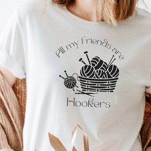 Knitting Shirt for women, Grandma Knitting Shirt, Knitting Gift, Crafting Shirt, Gift For Grandma, Knitting Lover Gift