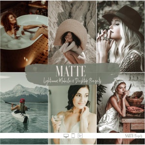 10 Lightroom Mobile Presets - Presets for Mobile and Desktop Lightroom, Instagram Presets, Indoor Blogger Photo Editing | MATTE
