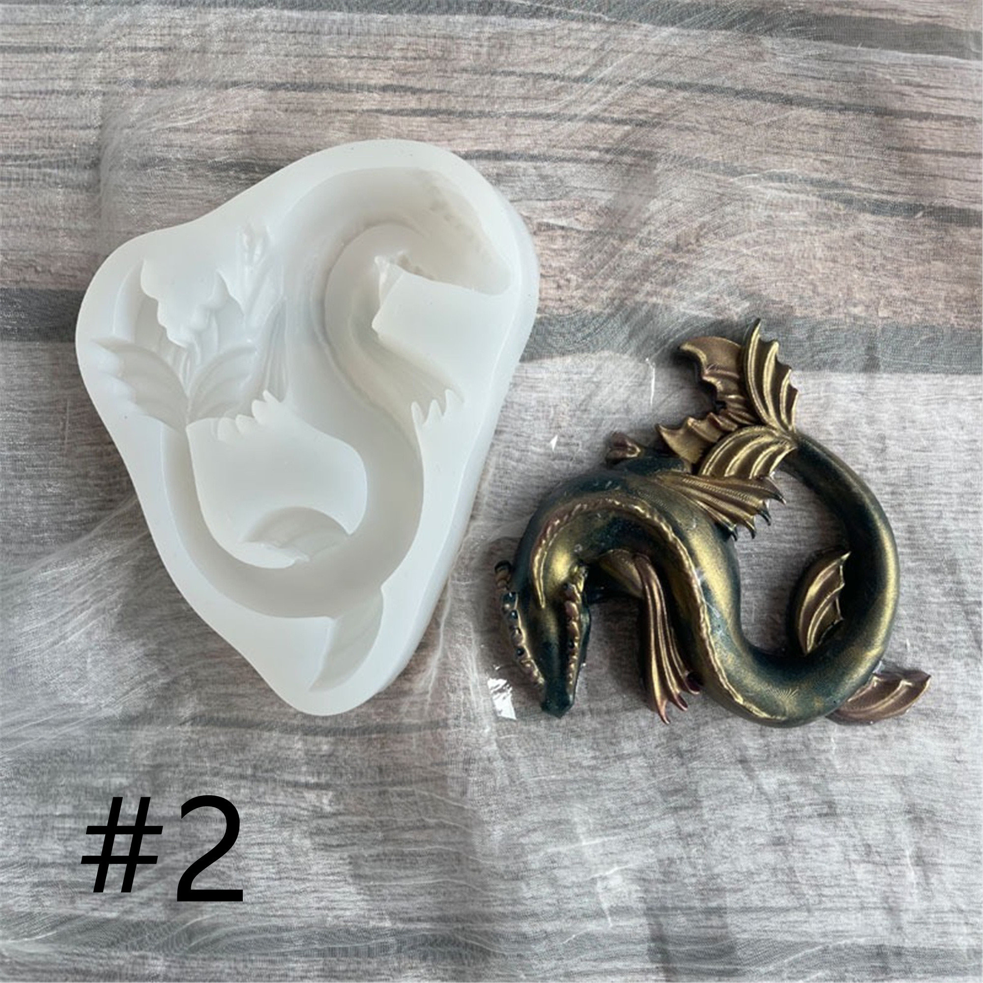3D Dragon Silicone Mold Dragon Egg Mold Candle Mould Etsy