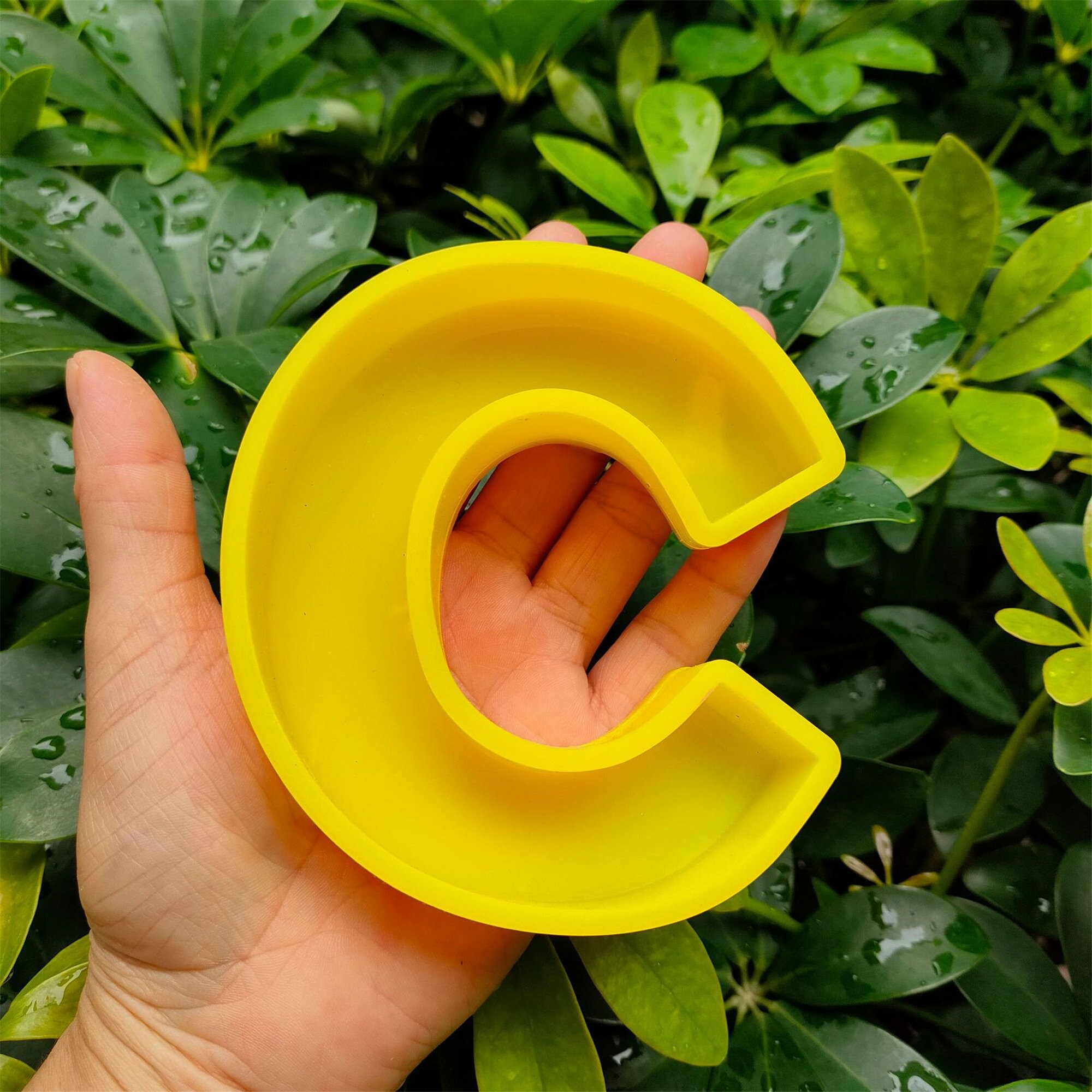 Jumbo 4'' Alphabet Mold Large Letter Silicone Mold Etsy