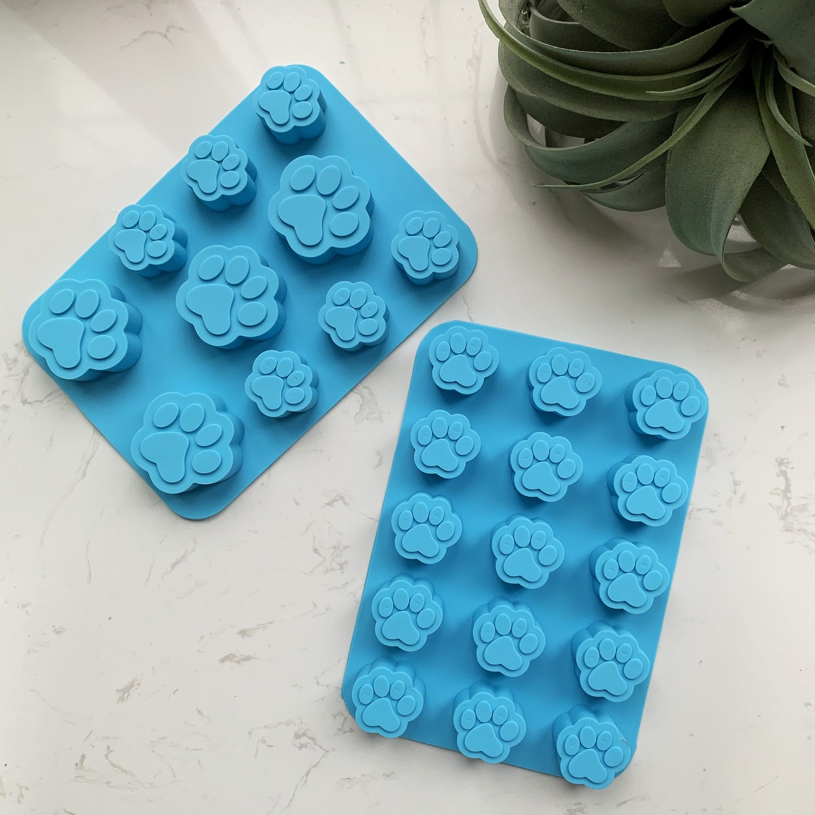 Pet Paw Print Silicone Mold Dog Paw Mold for Resin Etsy