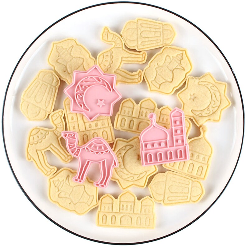 Eid Silicone Mold Picture|Ramadan Mold|Biscuit mold|Biscuit Cookie Cutter|Cake Decoration|Camel mold|Moon And Star mold
