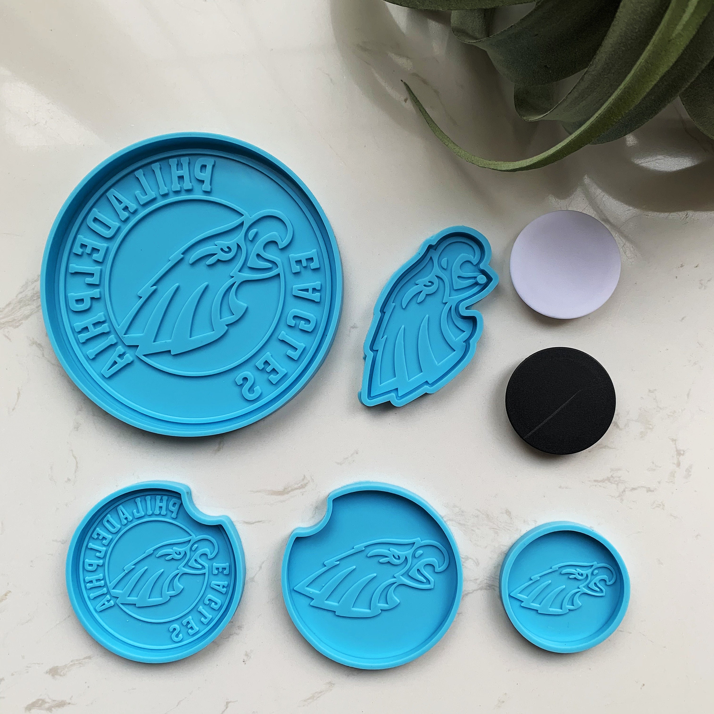 Philadelphia Eagles Mold Set Football Team Badges Mold Etsy UK