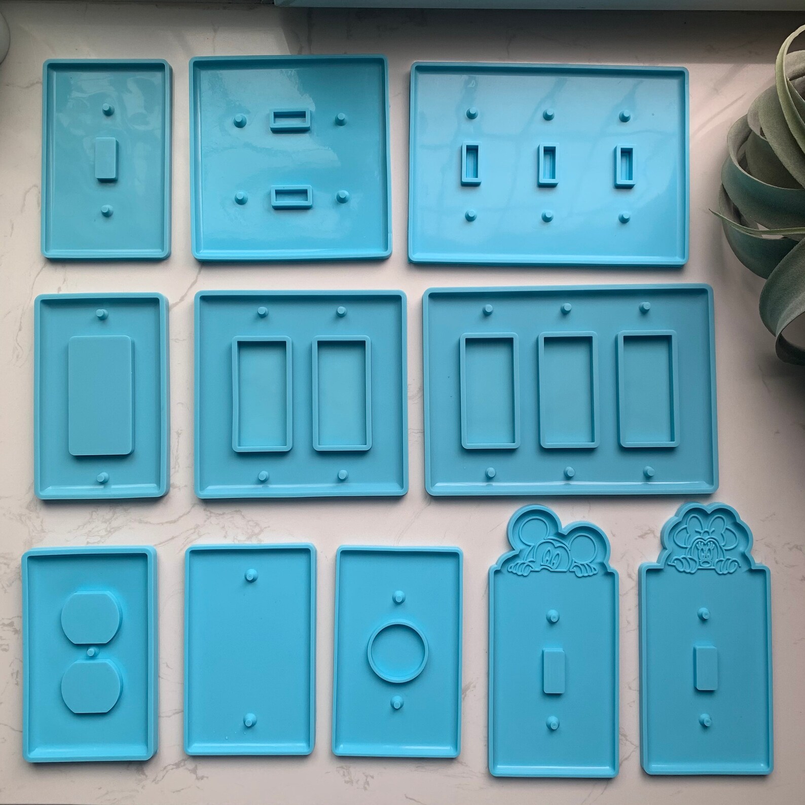 Electric Light Switch Cover Mold Silicone Molds for Resin Etsy