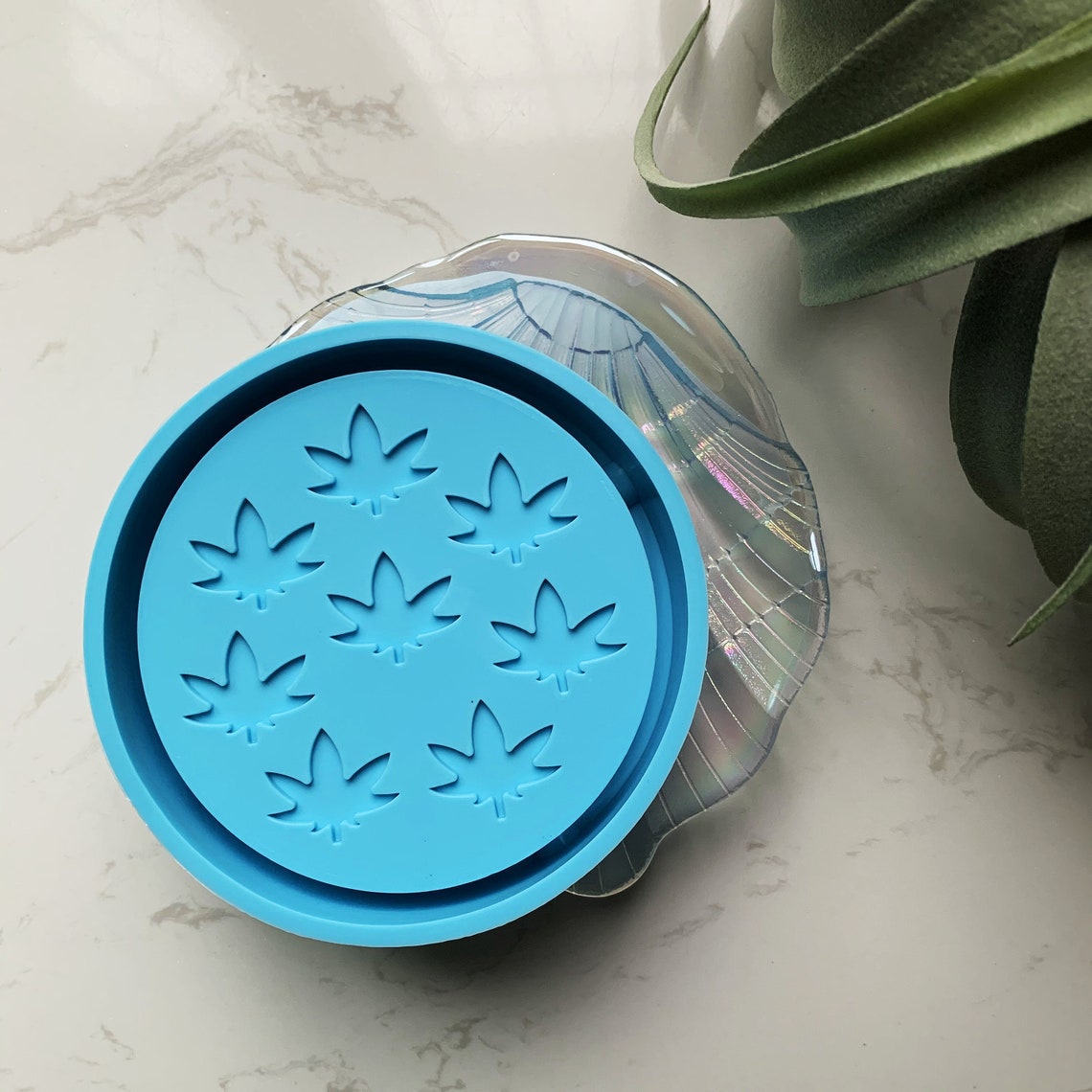 Weed Leaf Silicone Ashtray Mold DIY Epoxy Resin Mold Pot Etsy