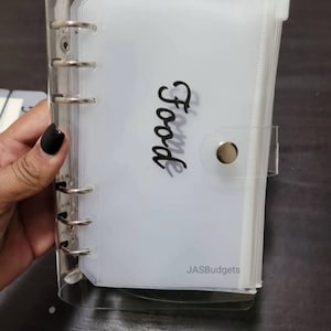 Cash Budget Binder Set