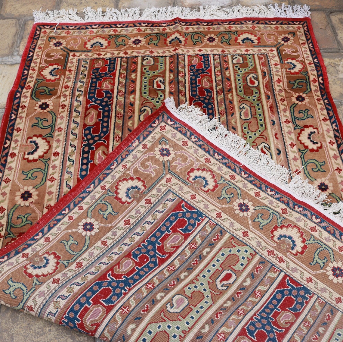 Uzbek Hand Made Hand Knotted Hand Woven Rug. Bohemian Rug. Etsy