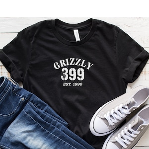 Grizzly 399 Est. 1996 Shirt, Grizzly 399 T-Shirt, Nationalparks T-Shirt, Grand Tetons Shirt, Grizzly Bear Shirt, Grizzly Bear 399 Tee