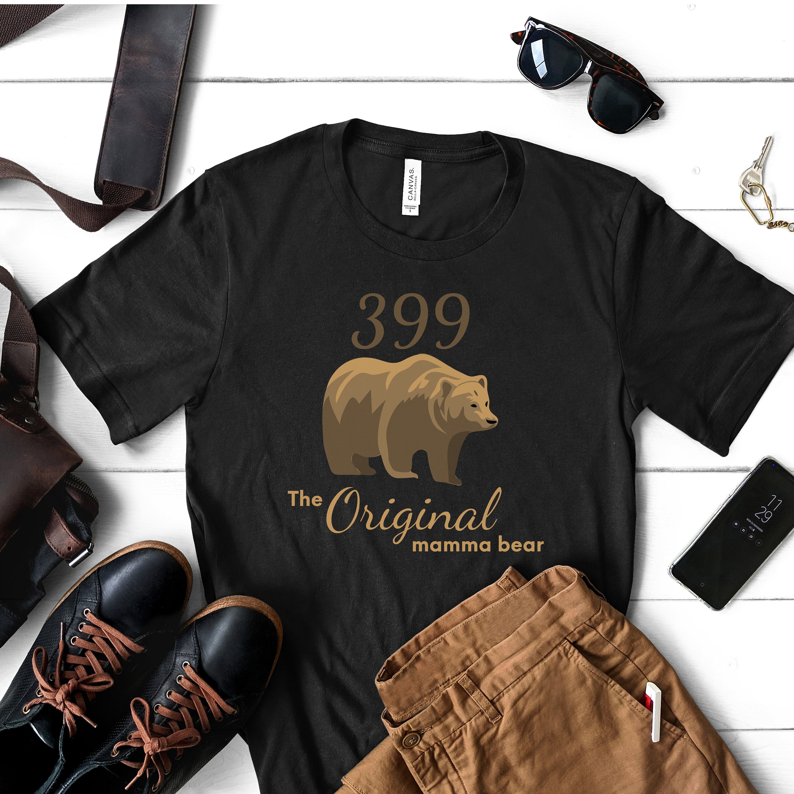 399 Shirt, Grand Teton Shirt, Grizzly Bear Shirt, 399 Bear