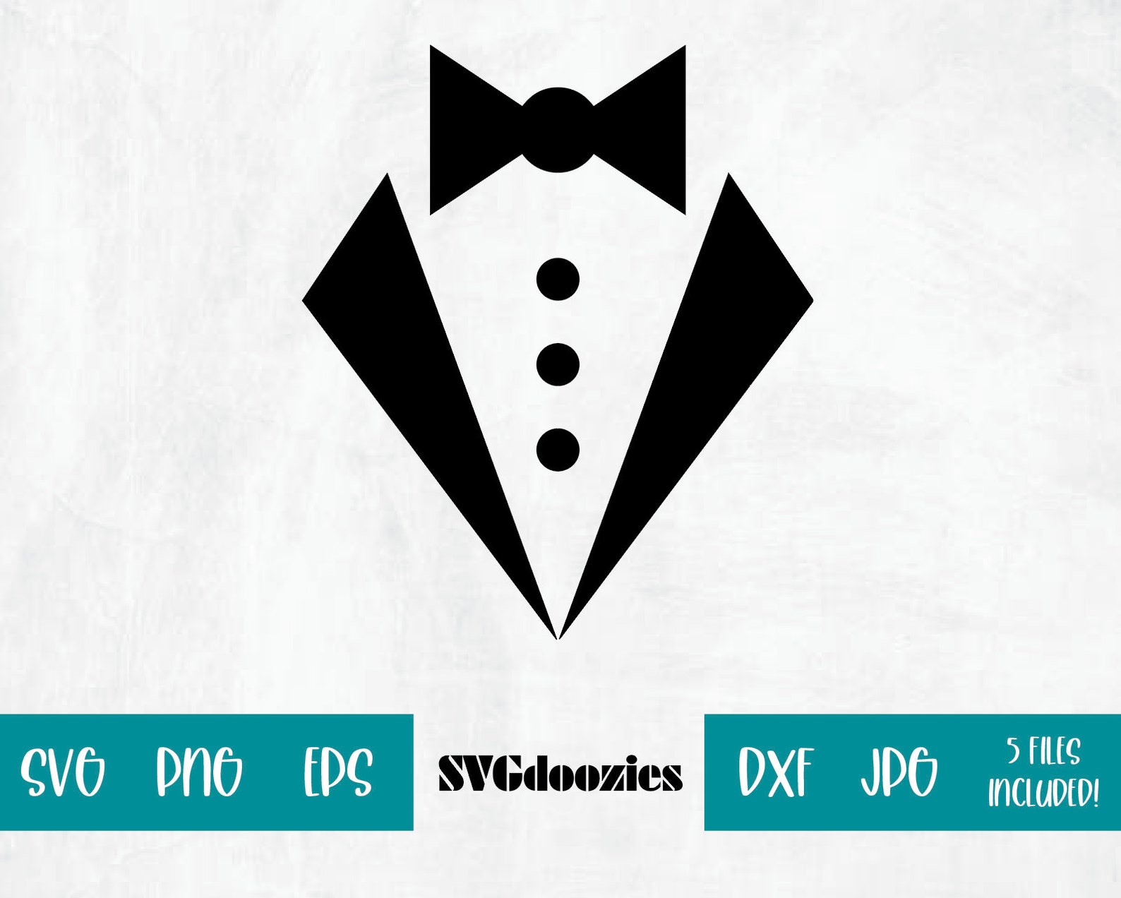 Tuxedo Shirt SVG Groom Groomsman Bride Bridal Cut file for | Etsy