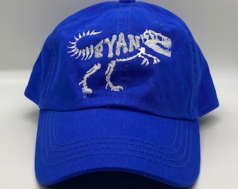 Custom Dinosaur Hat / Kids Dinosaur Hat /Personalized Children’s Dinosaur Hat / Custom Kids Hat / Dinosaurs/ T-Rex Hat/Adult Dinosaur Hat