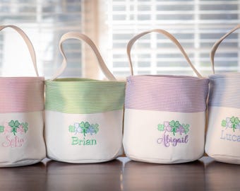 Custom St. Patrick’s Day Bag for Kids/ Personalized St Paddy’s Day bucket/Leprechaun Pot of Gold/Gift bag / Catch a Leprechaun