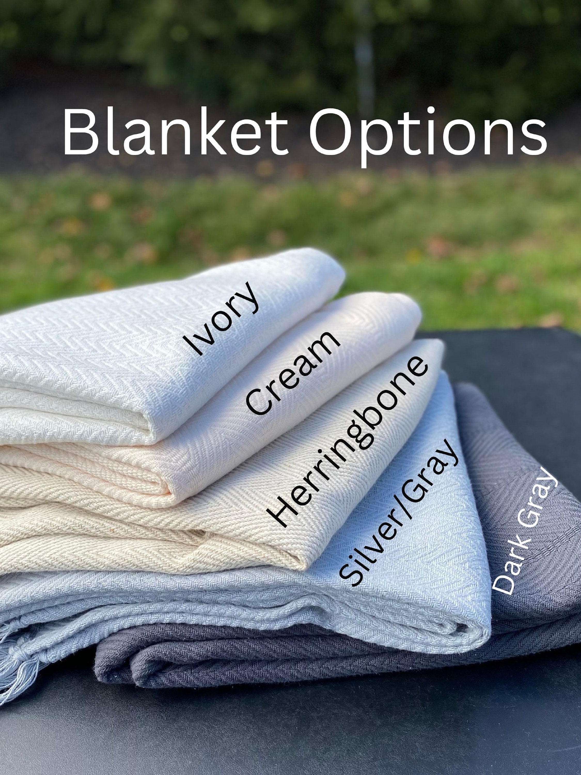 Custom Embroidered Wedding Blanket/wedding Gift/personalized Etsy